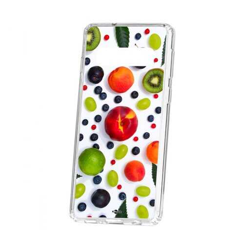 Чехол Samsung Galaxy S10 Kruche Print Fruits
