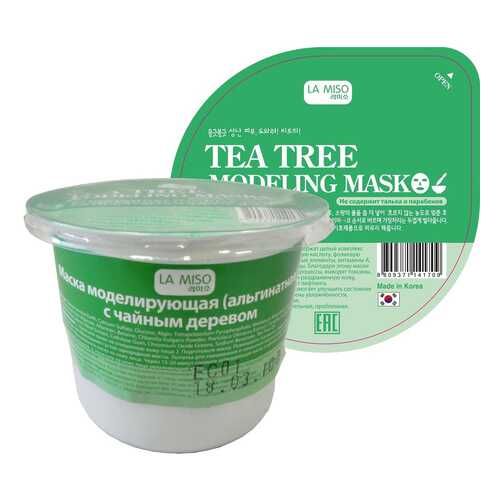 Маска для лица LA MISO Tea Tree Modeling Mask 21 г