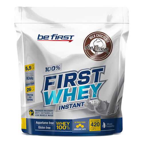Be First First Whey Instant, 420г (шоколадное мороженое)
