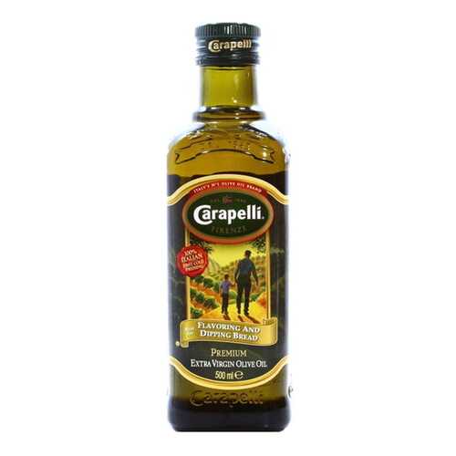 Масло Carapelli Oro Verde Extra Vergine оливковое нерафинированное 500 мл