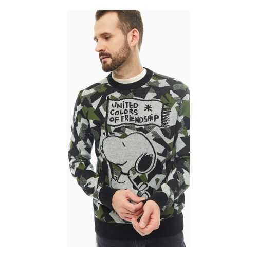 Джемпер мужской United Colors of Benetton 118WK1K16_901 серый M