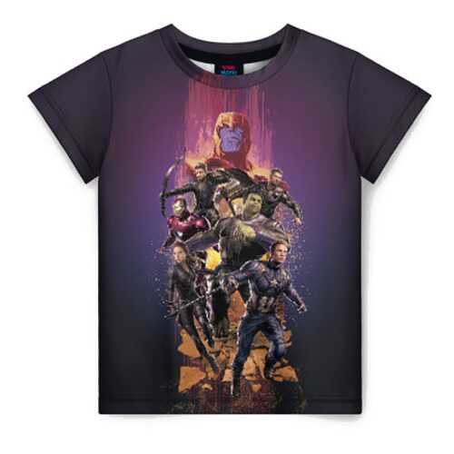 Детская футболка ВсеМайки 3D Avengers & Thanos, р. 140