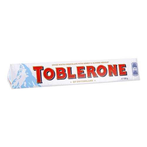 Шоколад белый Toblerone с медом и миндальной нугой 100 г