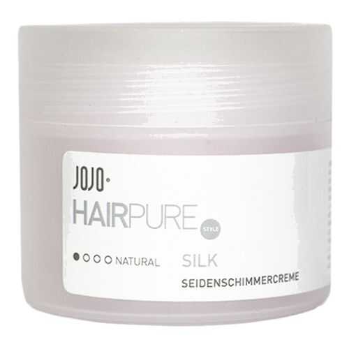 JoJo Natural Silk Несмываемый крем для волос с протеинами шелка