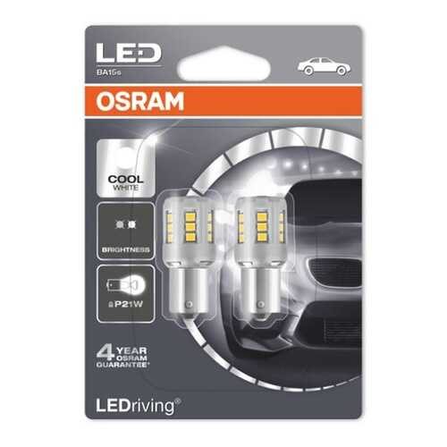 Лампа P21w 12v Ledriving Standard, 6000k , Двойной Блистер OSRAM арт. 7458CW-02B