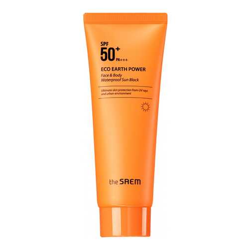 Солнцезащитное средство The Saem Eco Earth Power Face & Body Waterproof Sun Block 100 мл