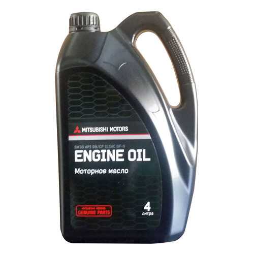 Моторное масло Mitsubishi Engine Oil 5W-30 4л