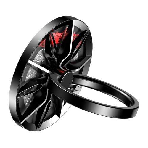 Кольцо-держатель для смартфона Baseus Wheel Black/Silver