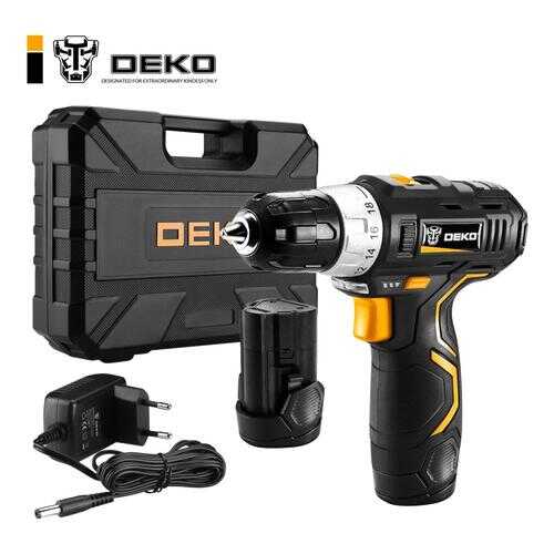 Аккумуляторная дрель в наборе DEKO GCD12DU3 SET3 063-4097