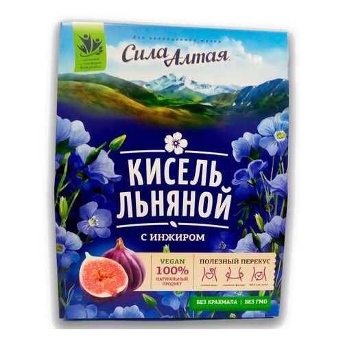 Кисель Специалист льняной с инжиром 150 г