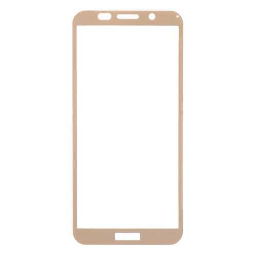 Защитное стекло 5D на весь экран для Huawei Honor 7A / Y5 Prime (2018) золотое