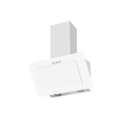Вытяжка наклонная Amari Vero white glass 50