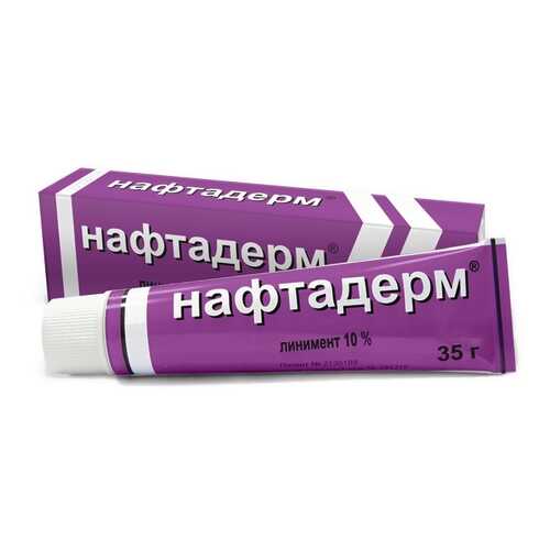 Нафтадерм линимент 10 % 35 г