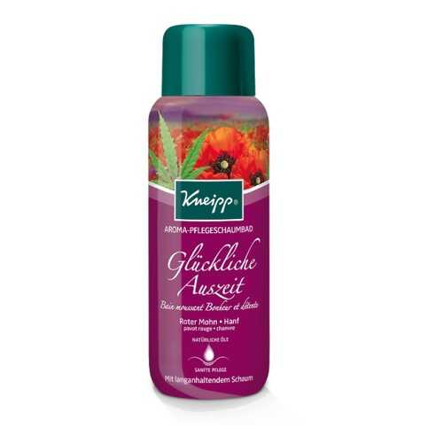 Пена для ванн ароматическая Kneipp «Счастливый случай» с маслами красного мака и конопли