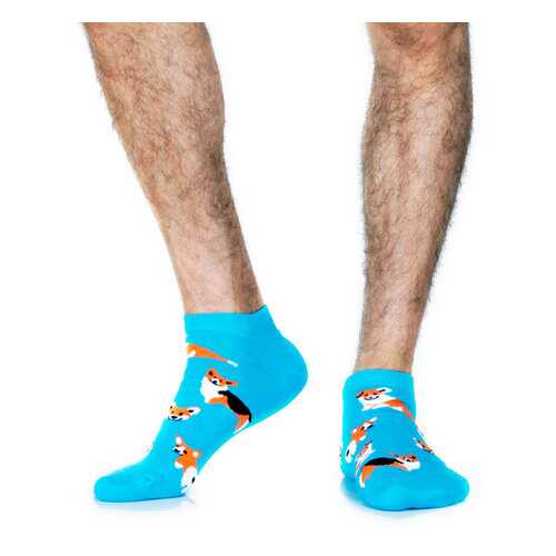 Носки St.Friday Socks Корги голубые 38-41