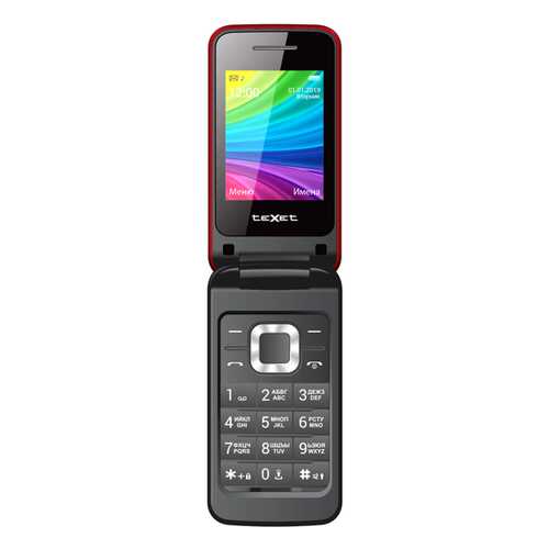 Мобильный телефон teXet TM-204 Red