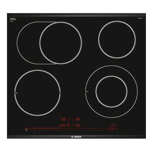 Встраиваемая варочная панель электрическая Bosch PKN675DK1D Black