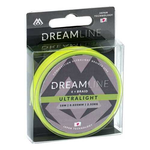 Шнур плетеный Mikado Dreamline Ultralight 0,06 мм, 10 м, 4,43 кг