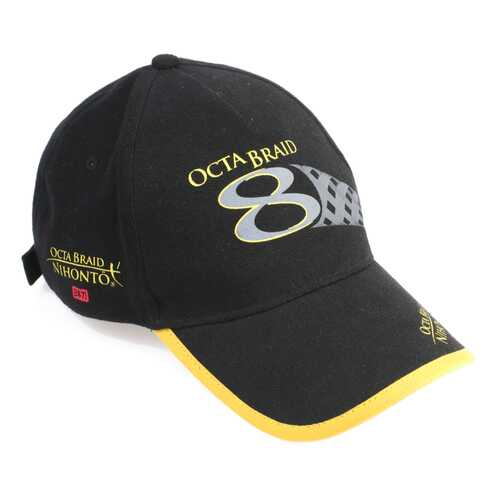 Бейсболка Mikado Octa, черная, One Size