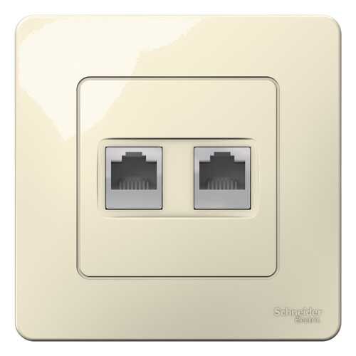 SE Blanca внутр Молочная Розетка компьютерная RJ45