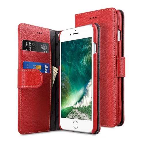 Чехол Melkco для Apple iPhone 7 Plus/8 Plus - Wallet Book Type, Red