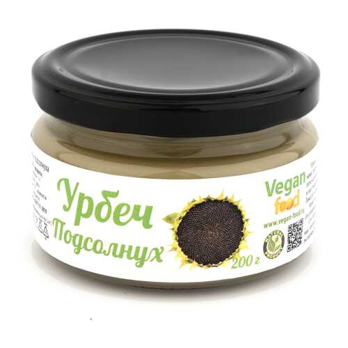 Урбеч Vegan-food из семян подсолнуха 200 г