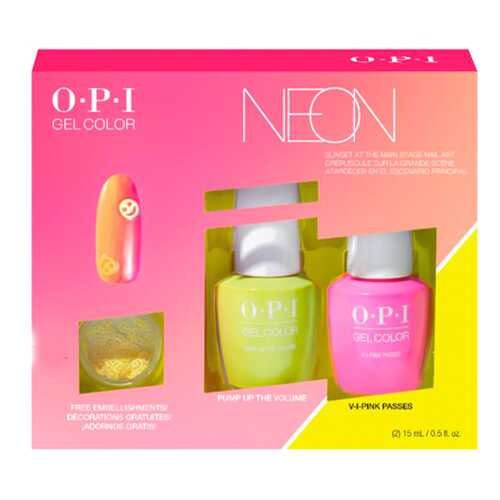 Набор для ногтей Neon Gelcolor Duo Kit 2х15мл