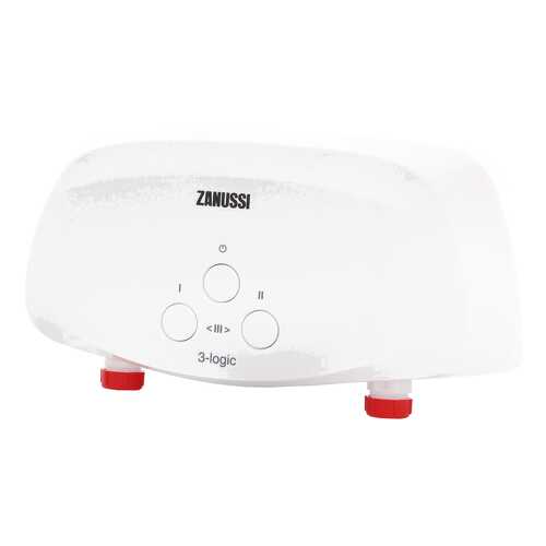 Водонагреватель проточный Zanussi 3-logic 3.5 S (душ) white