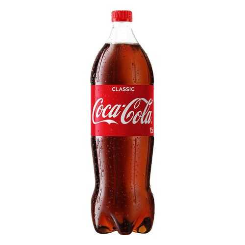 Напиток сильногазированный Coca-Cola безалкогольный пластик 1.5 л