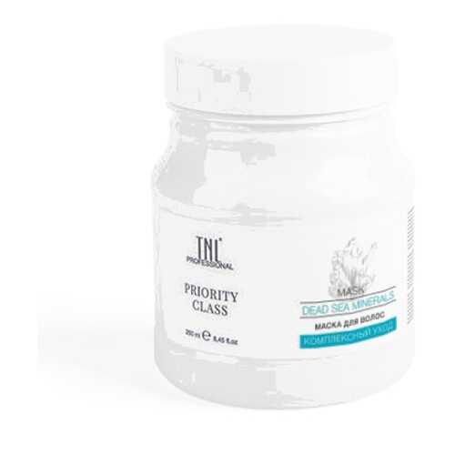 Маска для волос TNL, Priority Class Dead Sea Minerals, 250 мл