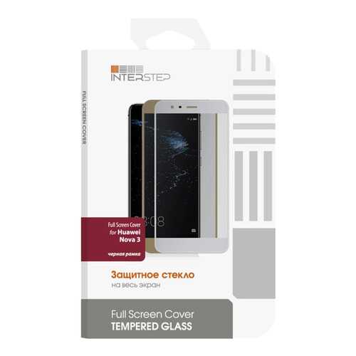 Защитное стекло InterStep для Huawei Nova 3 Black