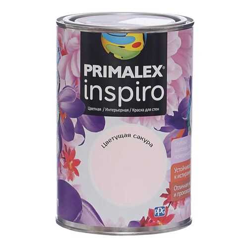 Краска для внутренних работ Primalex Inspiro 1л Цветущ Сакура, 420130