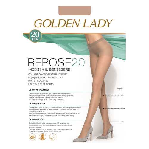 Колготки Golden Lady REPOSE 20, daino gld, 5/XL