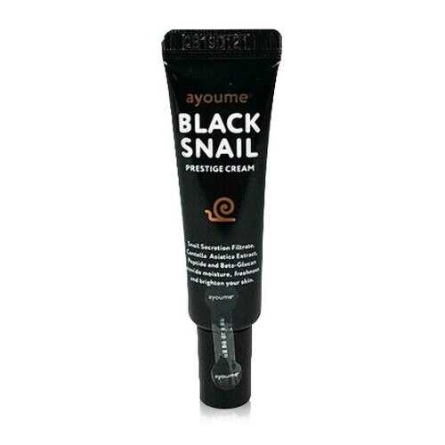 Крем для лица муцином черной улитки AYOUME Black Snail Prestige Cream miniature 8мл