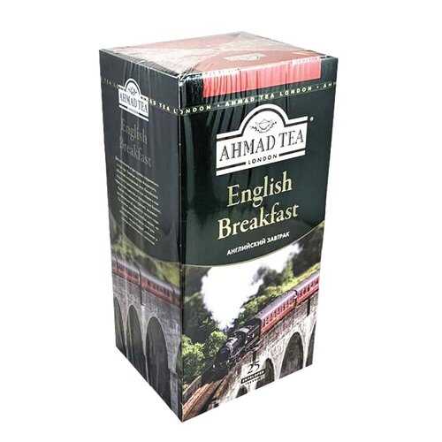 Чай Ahmad Tea английский завтрак черный 25 пакетиков 50 г