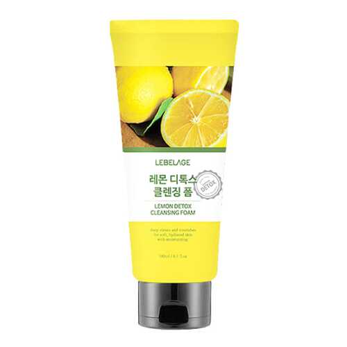 Пенка для умывания Lebelage Lemon Detox Cleansing Foam 180 мл