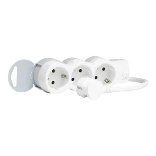 Удлинитель Legrand 3x2К+З, 3 розетки, 3 м, White
