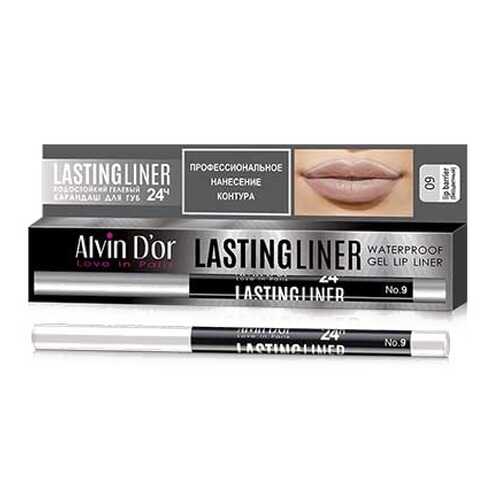 Карандаш для губ Alvin D`or Lastingliner, тон 09