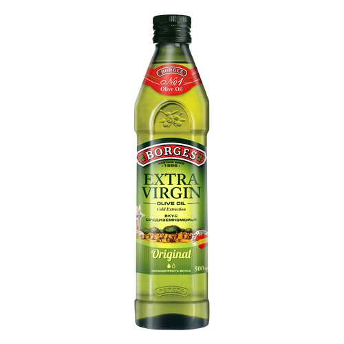 Масло оливковое Borges extra virgin вкус средиземноморья 500 мл