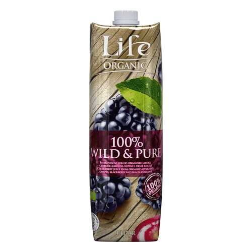 Сок Life premium Wild & Pure organic мультифруктовый 1 л