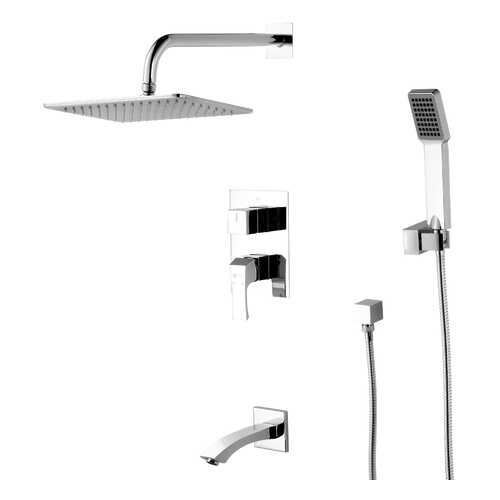 Смеситель для встраиваемой системы LEMARK Unit LM4522C хром