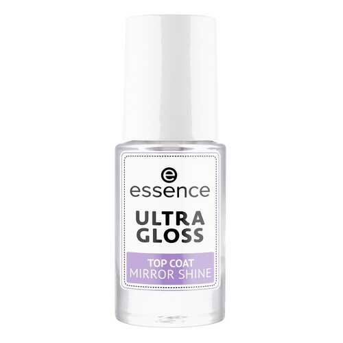 Ультраглянцевое верхнее покрытие для ногтей essence ultra gloss mirror shine