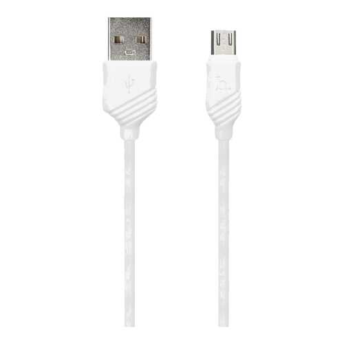 Кабель Hoco X6 Khaki microUSB 1м White