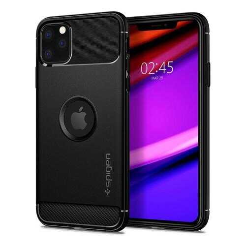 Чехол Spigen Rugged Armor 075CS27133 для iPhone 11 Pro Max Black