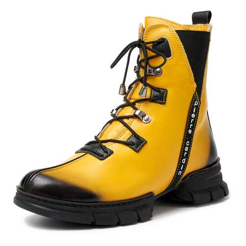 Ботинки женские Pierre Cardin W7127001 желтые 39 RU