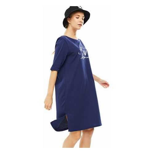 Домашнее платье женское Emporio Armani 164333 0P291 15434 синее XS