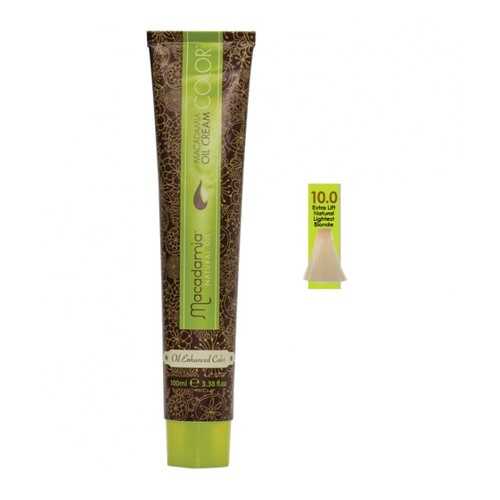 Краска для волос Macadamia Oil Cream Color 10.0 Осветляющий натуральный блондин 100 мл