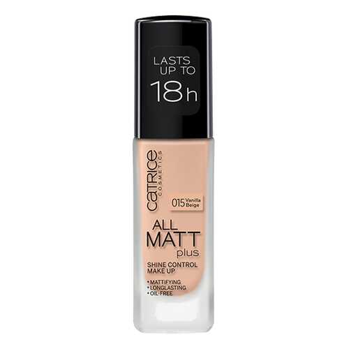Тональный крем CATRICE All Matt Plus Shine Control Make Up Vanilla Beige №015 30 мл