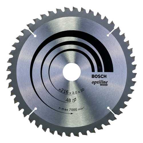 Диск по дереву Bosch STD WO 216x30-48T 2608640432