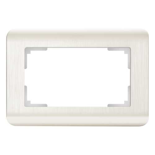 Рамка для выключателя Werkel WL12-Frame-01-DBL a041871 перламутровый